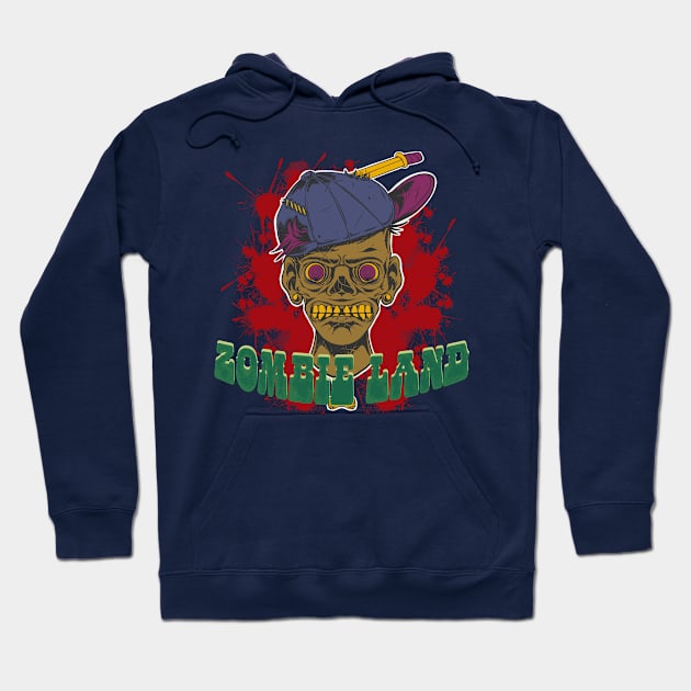 Ten Zombie Hoodie by AryaArt